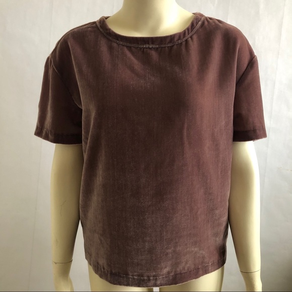 Calvin Klein Short Sleeve Velvet Tee - Picture 7 of 8